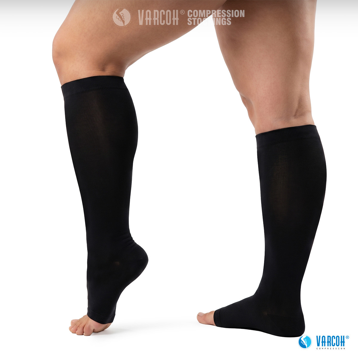 Medical Compression Socks Firm 30-40 mmHg Surgery Recovery Edema Swelling Relief