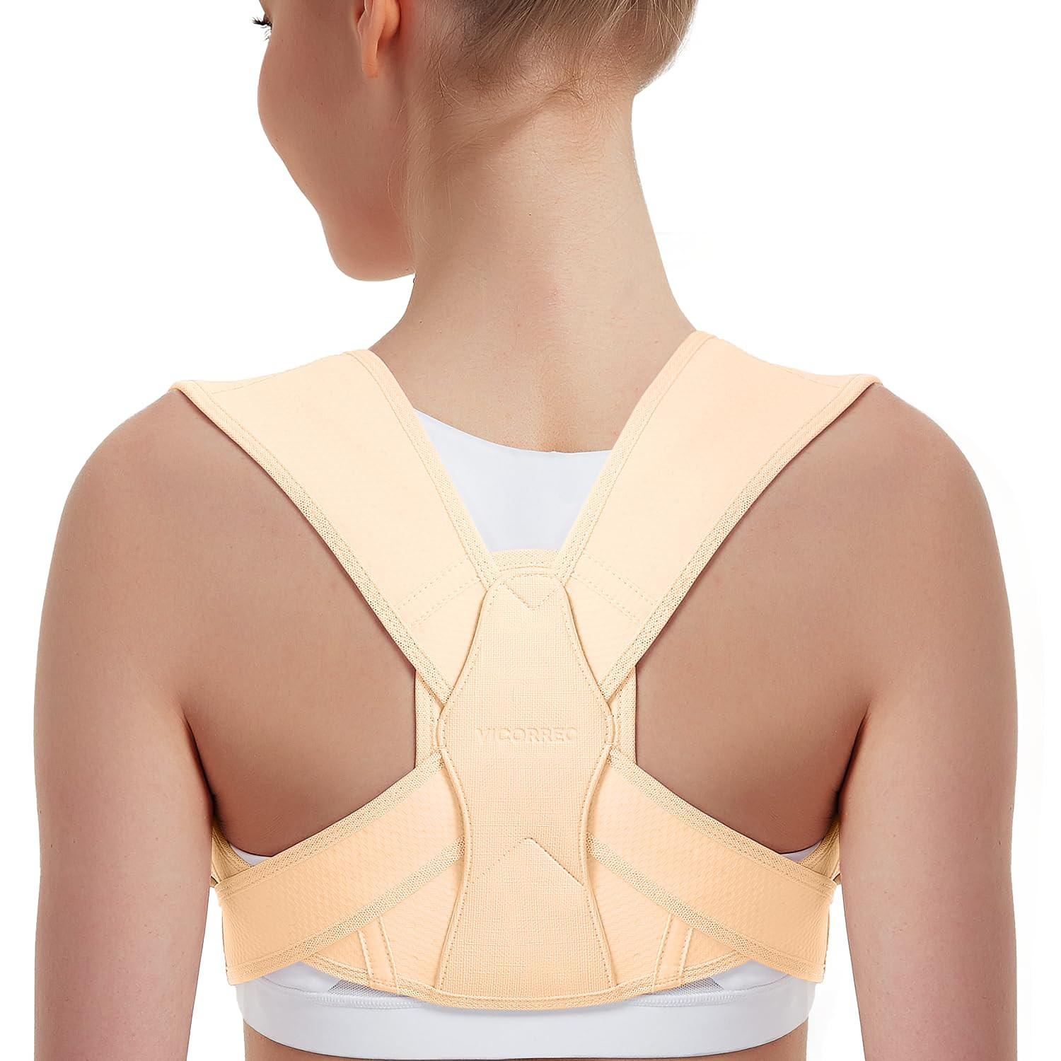 Posture Corrector for Women and Men, Adjustable Upper Back Brace