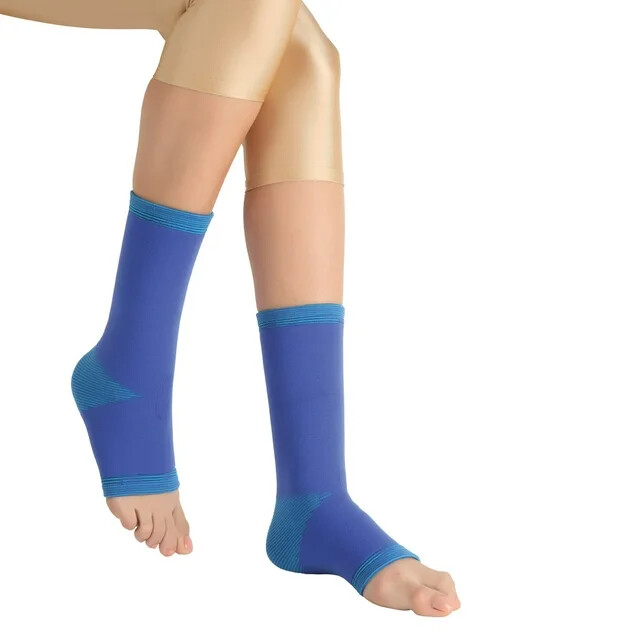 Flamingo Premium Anklet for Mild Support-Anatomically Shaped, Ankle Braces, Blue