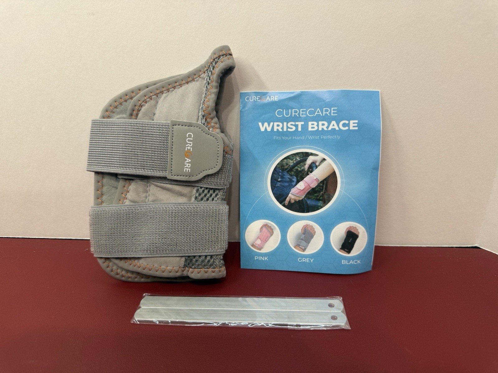 CURECARE New Upgraded Thumb Spica Splint- Right Hand- Size S/M