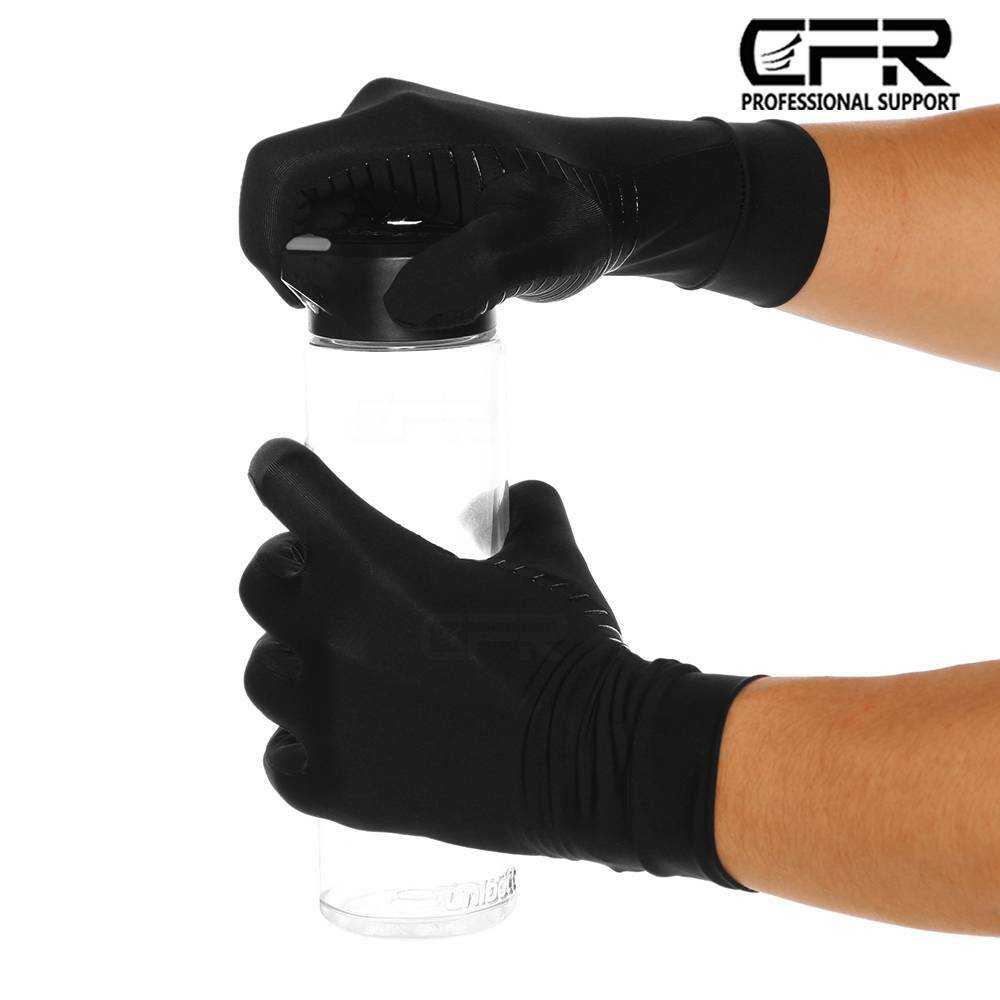 Copper Arthritis Compression Gloves Hand Support Joint Pain Relief Sport Gym CFR