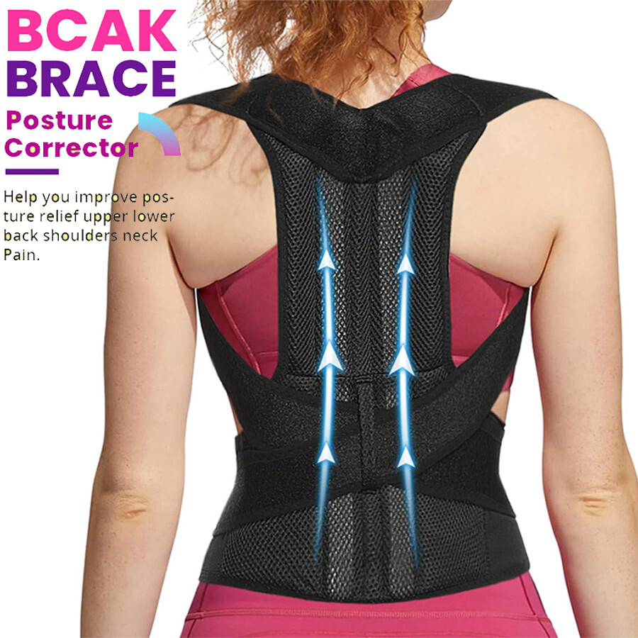 Men Women Posture Corrector Upper Back Support Shoulder Clavicle Straightenerc