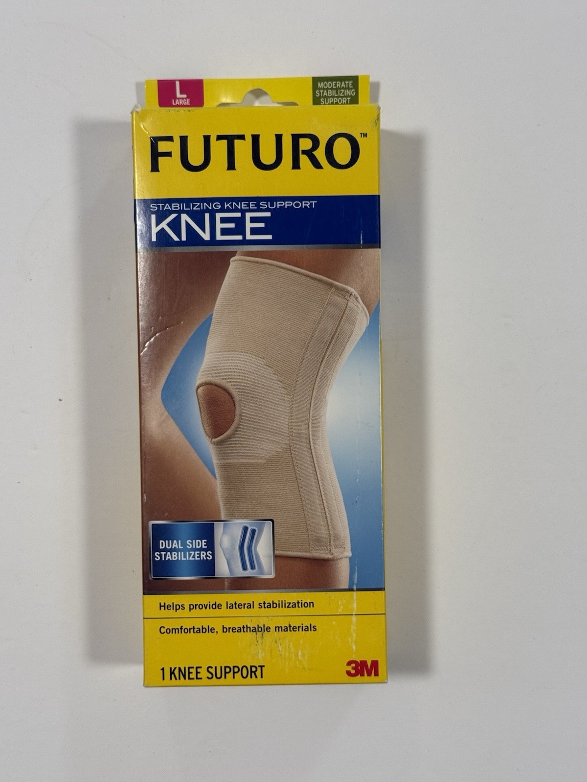 Futuro Stabilizing Knee Brace Dual Side Stabilizers L