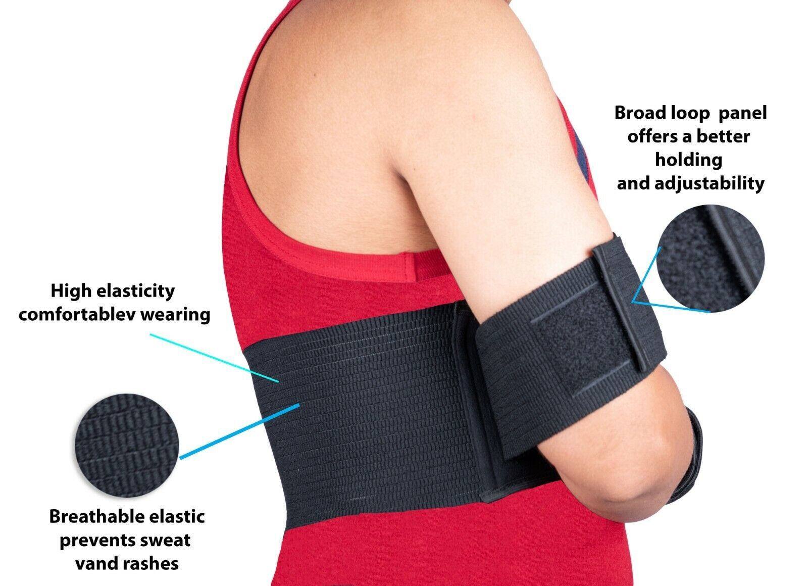 Sling with Thumb Support Dislocated Shoulder Broken Arm Immobilizer