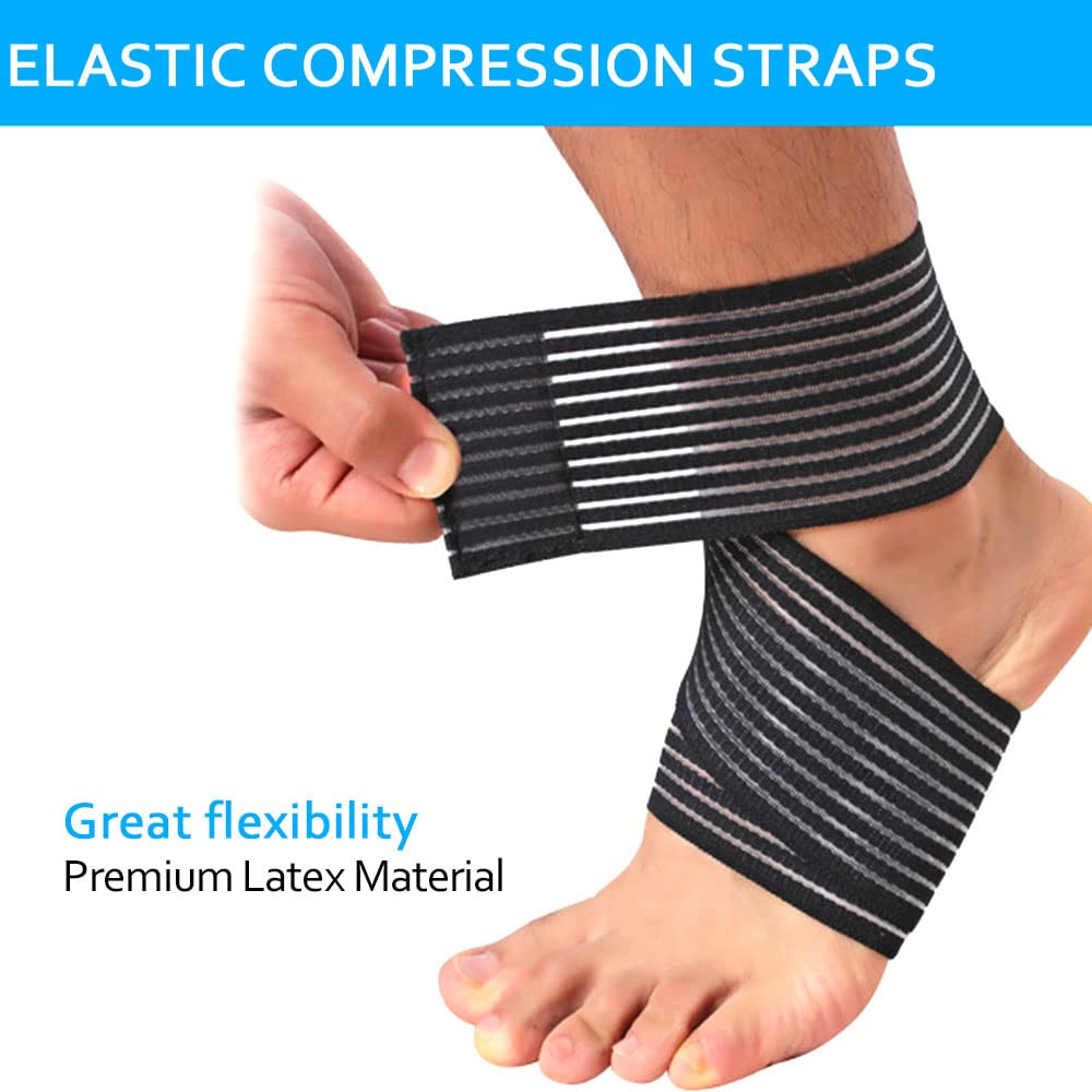 Universal Calf Compression Sleeves – 4 Packs – Adjustable Compression Belt for K