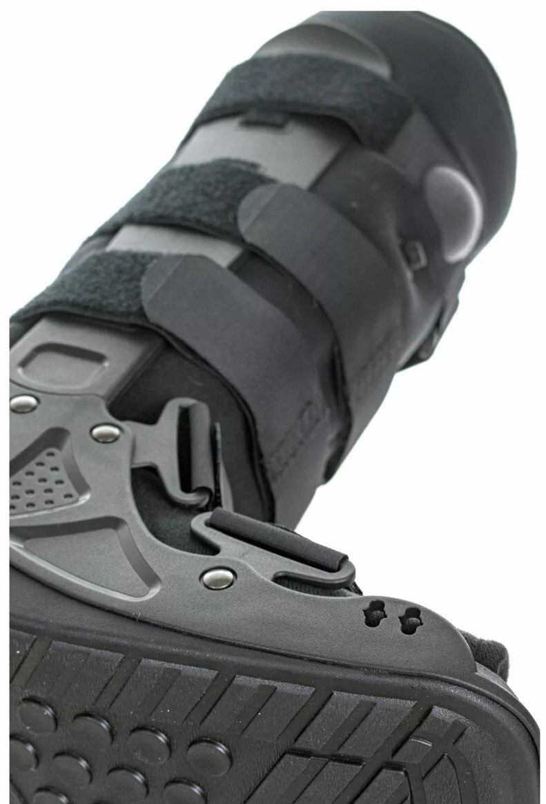 McKesson Black Air Walker Boot Small Hook and Loop for Either Foot 155-79-95513