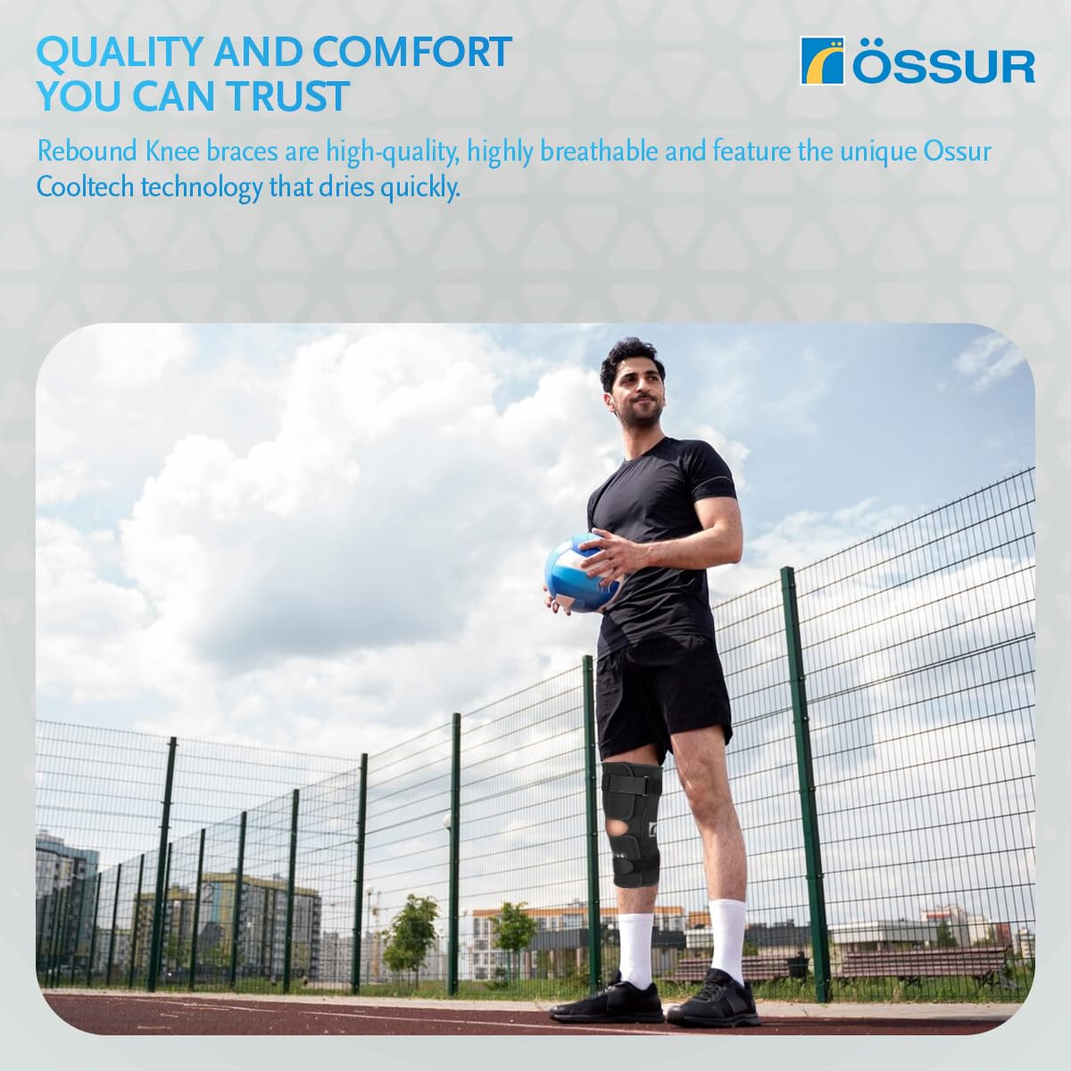 Össur Rebound Knee Sleeve – Ultimate Support for Active Lifestyles (Small)