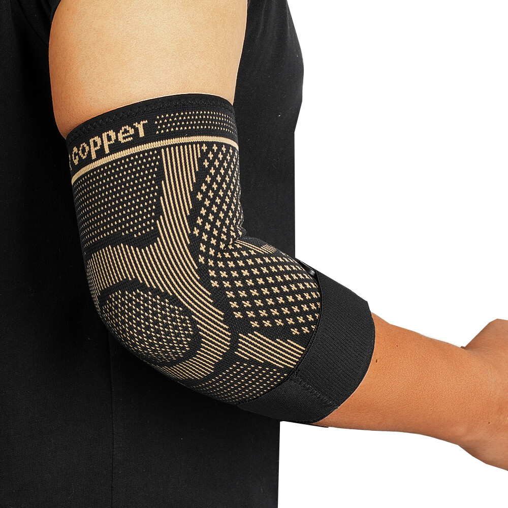CFR Tennis Elbow Brace Support Arthritis Tendonitis Golfer Arm Joint Pain Copper