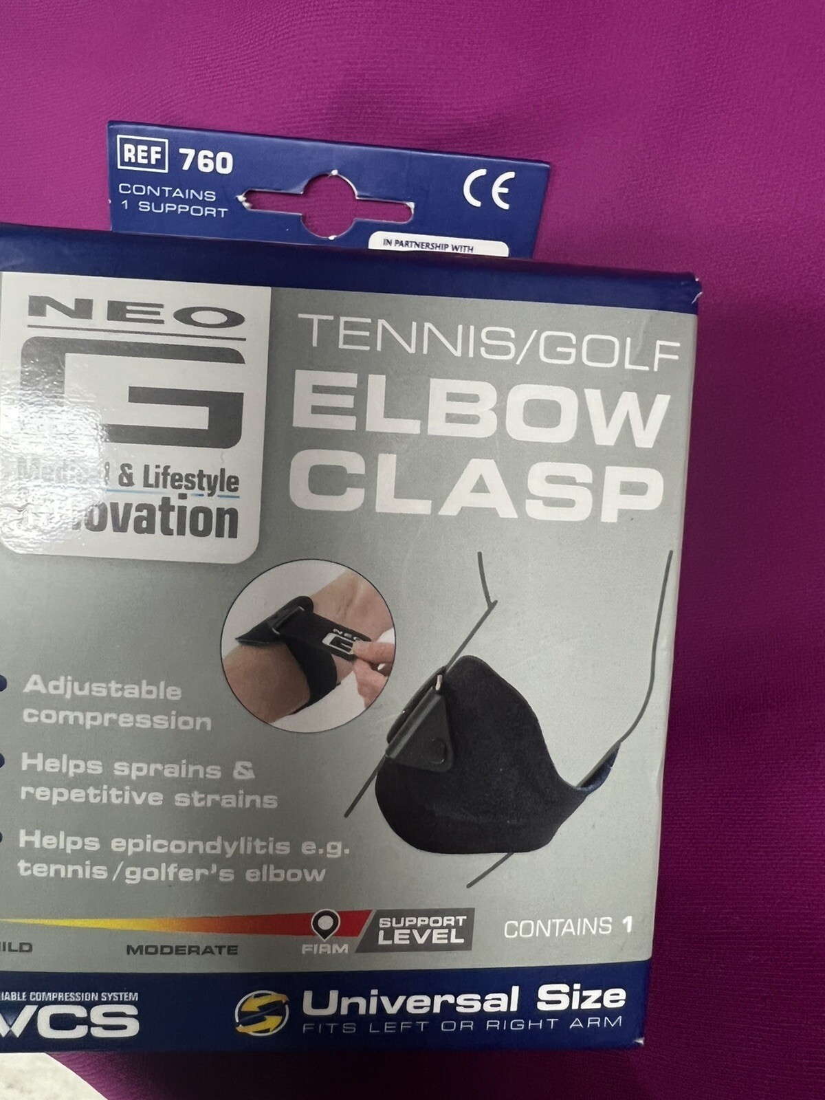 Elbow Strap Neo G Tennis/Golf Unisex Elbow Strap – Universal size