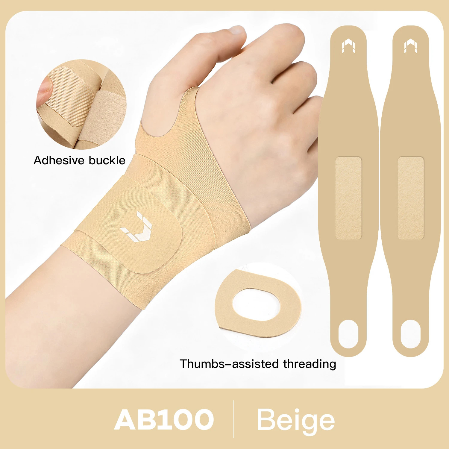 1PC Flexible Splint Wrist Thumb Support Brace for Tendonitis Arthritis Breathabl