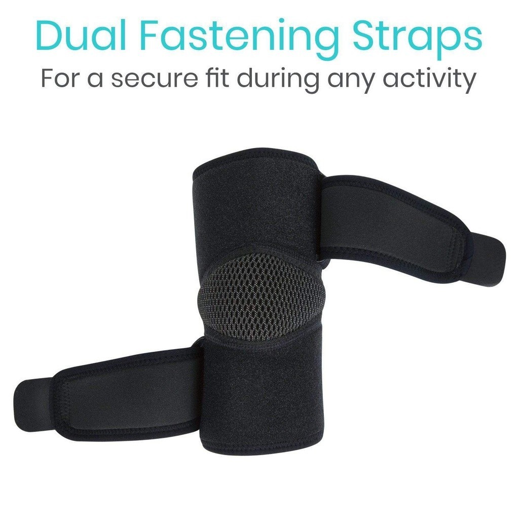 Elbow Brace, Elbow Support, Reversible, Adjustable, 2 Straps