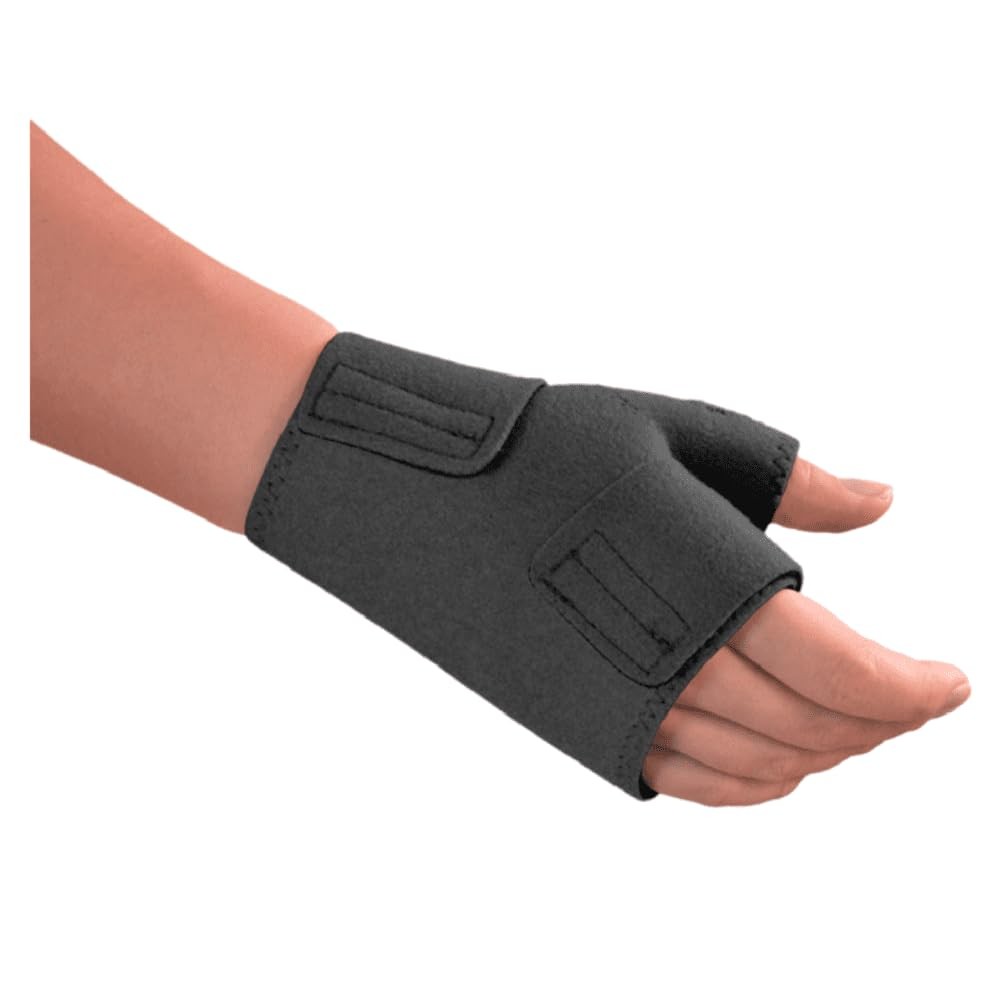 ReadyWrap Black Gauntlet Medium Left Compression Wrap