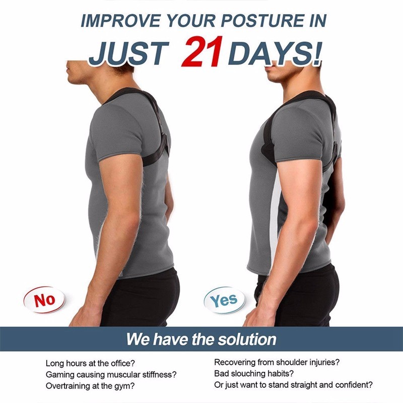 Body Wellness Posture Corrector (Adjustable to All Body Sizes) FREE SHIPPING USA