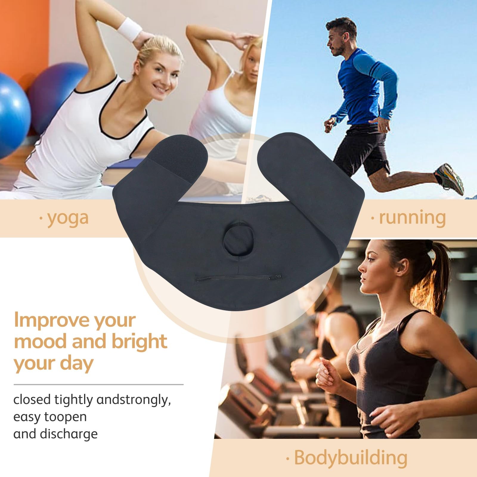 Ostomy Belt, Ostomy Supplies, Ostomy Support Belt Stealth Belt for Ostomy Bag In