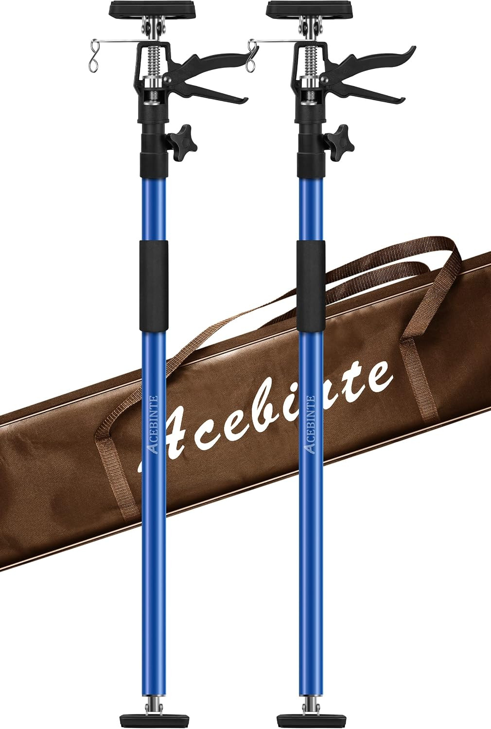 2PK Support Pole,Steel Telescopic Quick Adjustable 3Rd Hand Support System, Supp