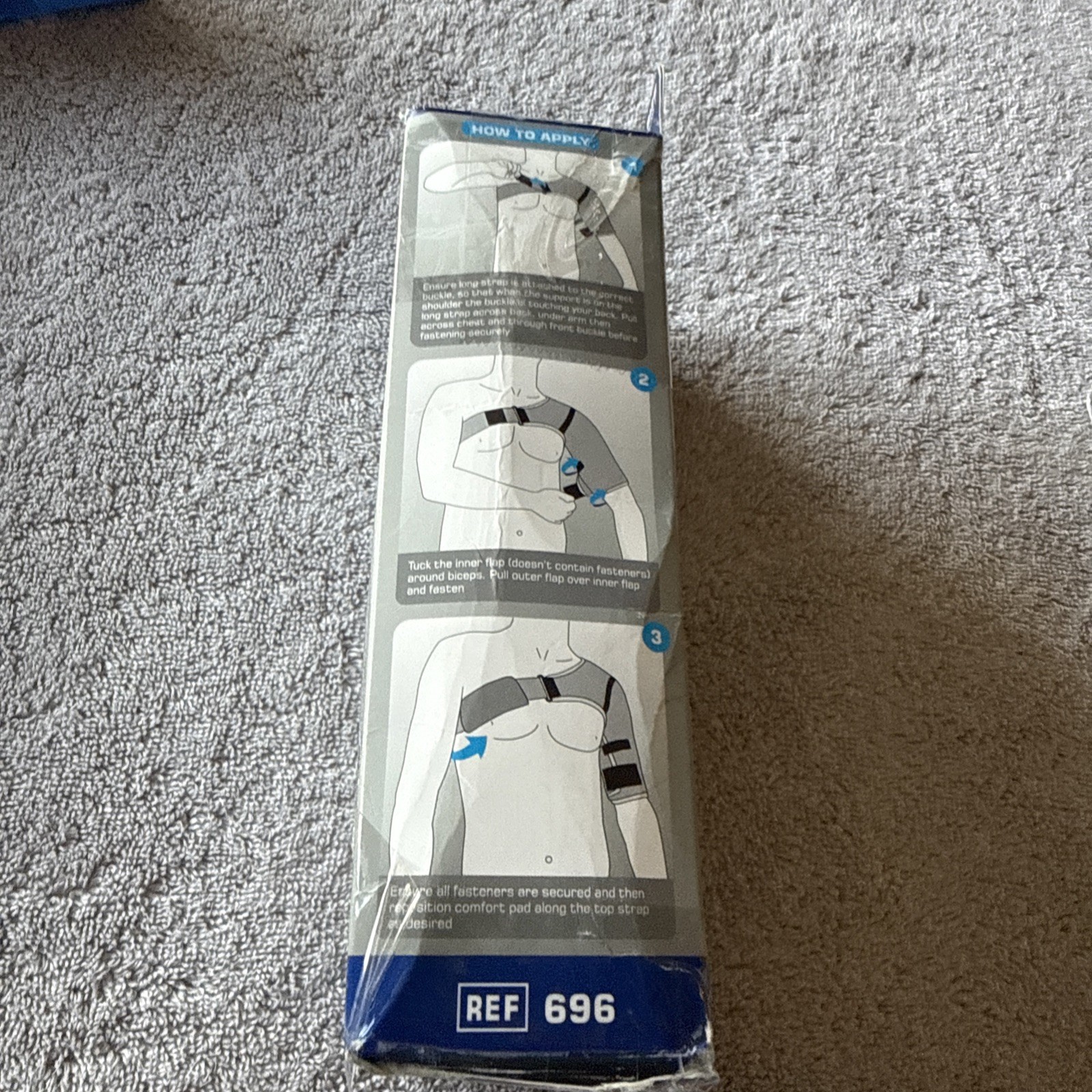 NEO G EASY-FIT SHOULDER SUPPORT UNIVERSAL SIZE LEFT OR RIGHT ARM – New Open Box