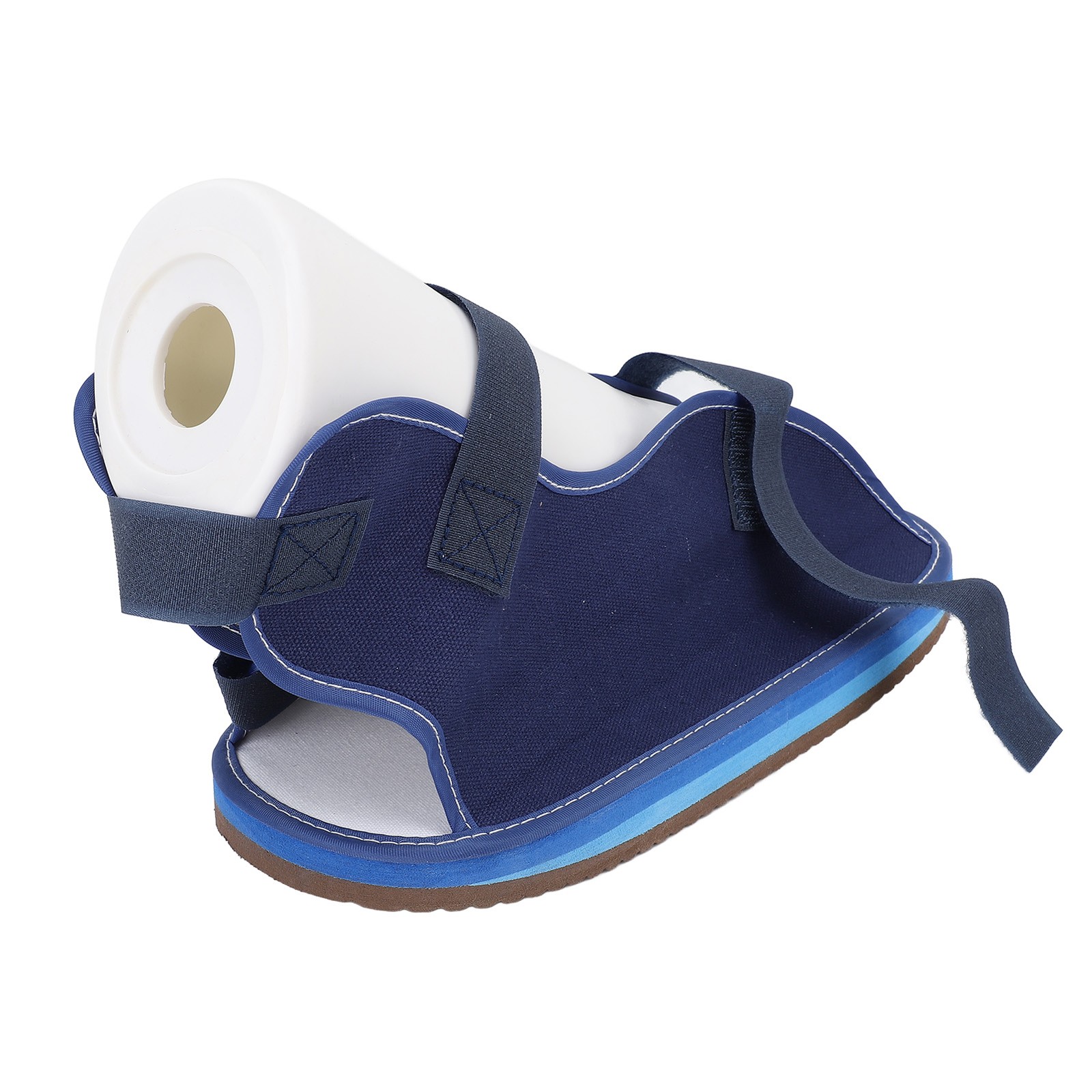 1 Pair Plaster Cast Shoes Comfortable Open Toe Design For Recovery