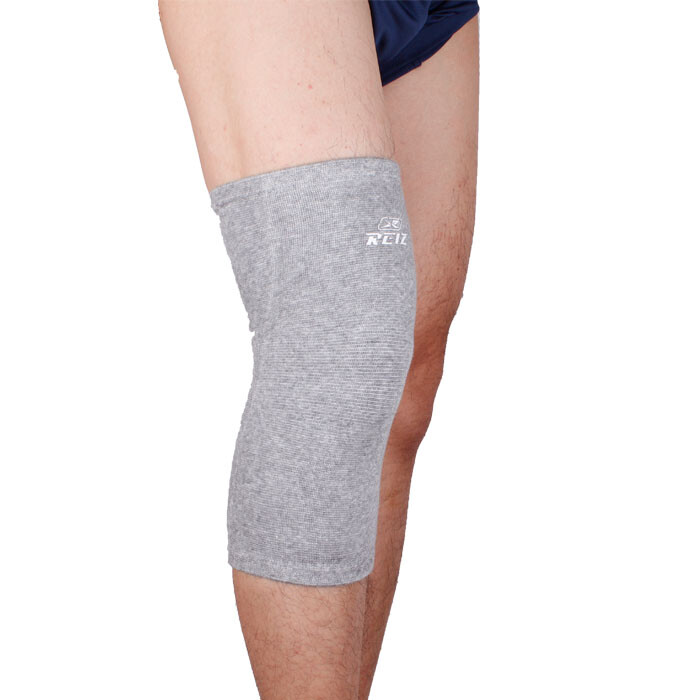 A Hi-gaga Charcoal Knee Protection Elastic Sports Climbing Pad Protector Support