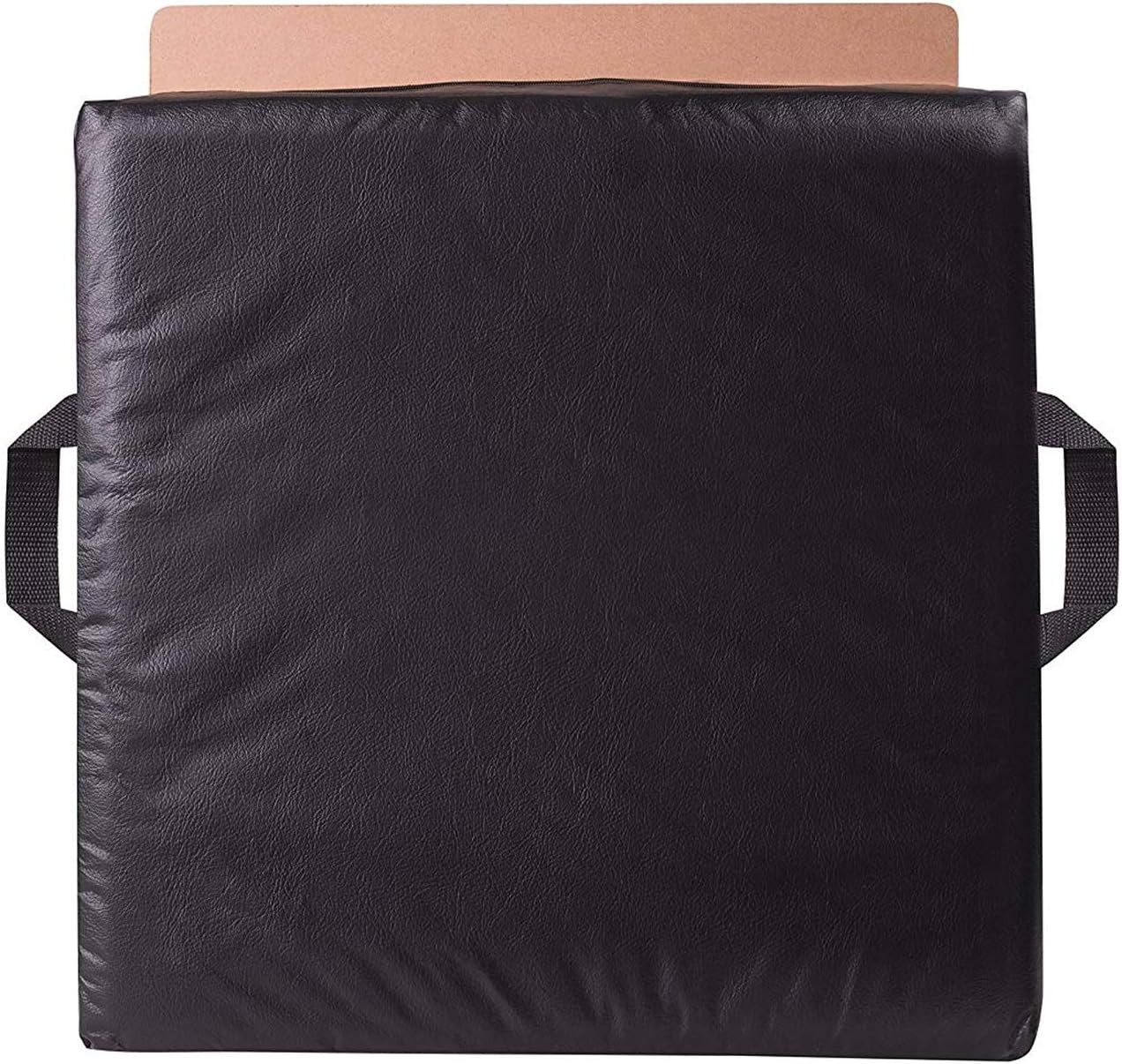 DMI Comfort Seat Cushion for Soft and Firm Support on 16 Inch, Black