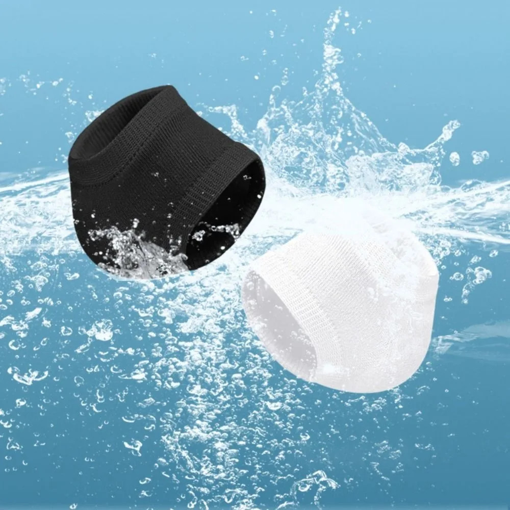 Silicone Heel Protective Cover Moisturizing Polyester Shoe Pads Pain Relief Fasc