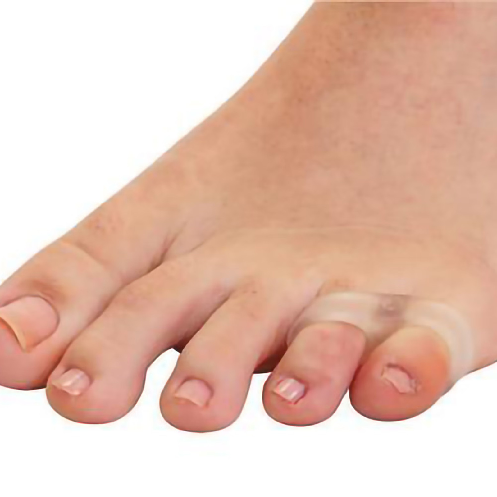 Pedifix Clear Toe Spacer One Size Pull-On for the Toe 4 Ct