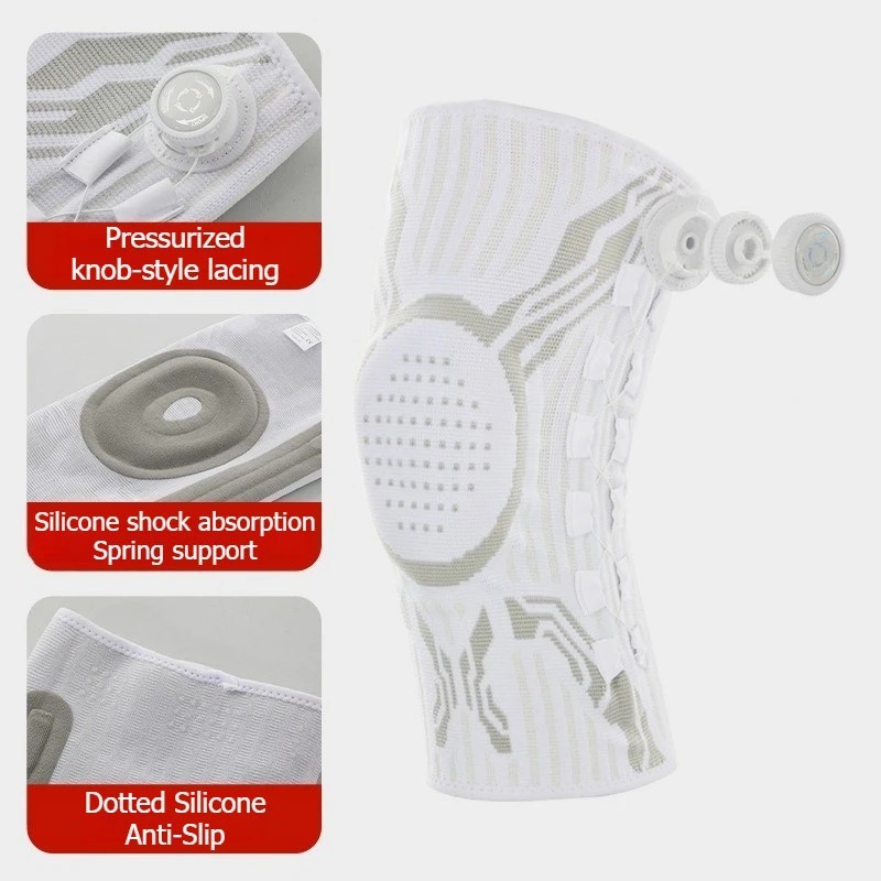 Adjustable Knee Brace Meniscus Joint Support Compression Sleeve Unisex Sports