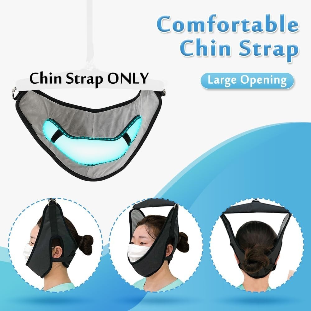 Neck Harness for Pain Relief Cervical Traction Device Neck Stretcher Hammock Por