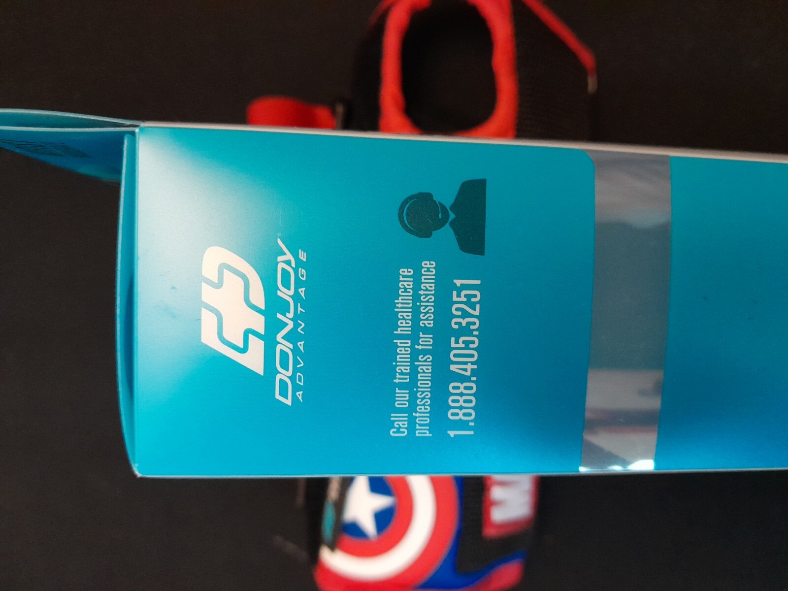 NEW Marvel CAPTAIN AMERICA Comfort Wrist Brace DONJOY ADVTG. Moderate YOUTH LEFT