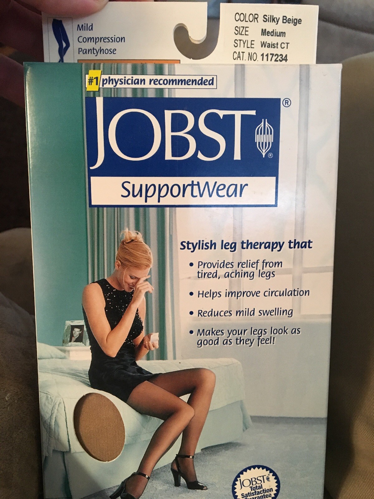 Jobst Ultrasheer Supportwear 8-15 mmHg Knee High Mild Compression Stockings