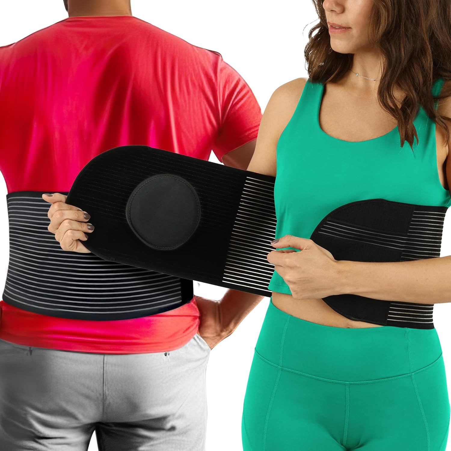 Hernia Belt for Men or Women | C Section Belly Binder & Abdominal Binder | Post