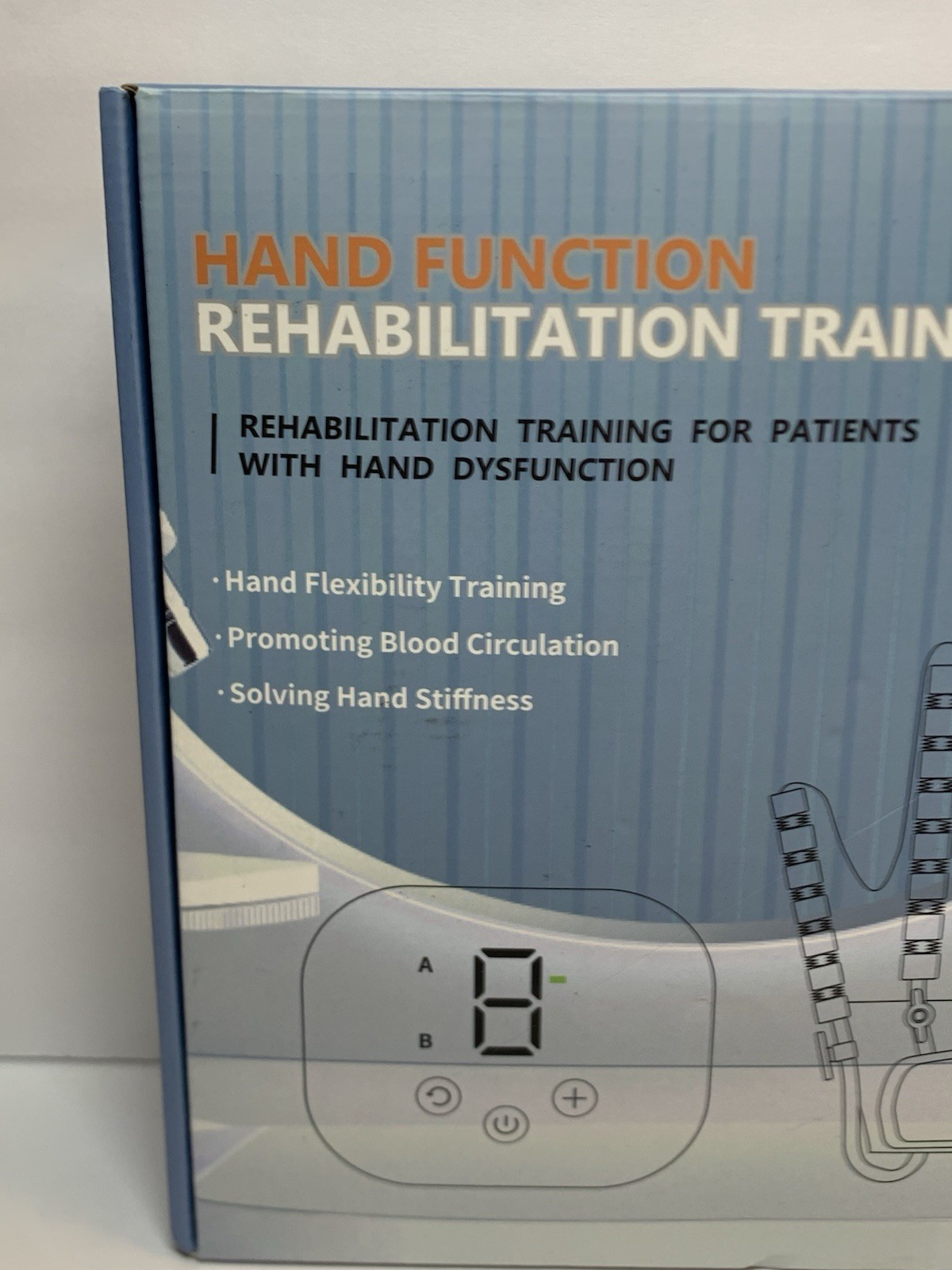 Hand Function Rehabilitation Flexibility Training Device ~ LEFT HAND/LARGE, New