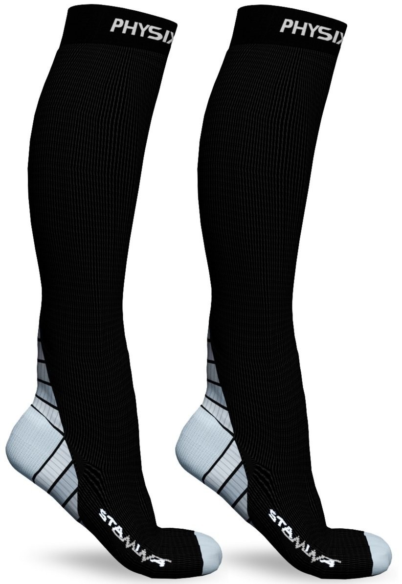 Compression Socks 20-30 mmHg for Men & Women – Running, Travel, Shin Splints, Nu