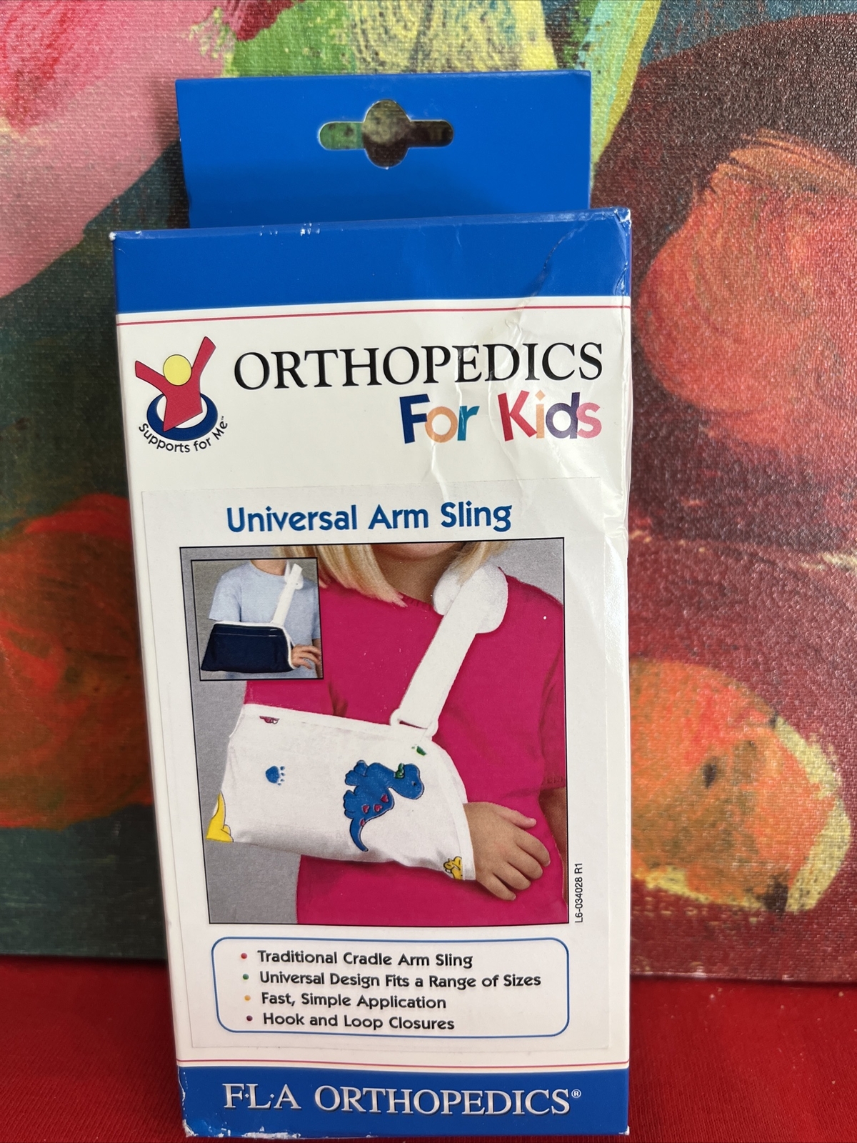 FLA Orthopedics For Kids Pediatric Size Universal Arm Sling New In Box