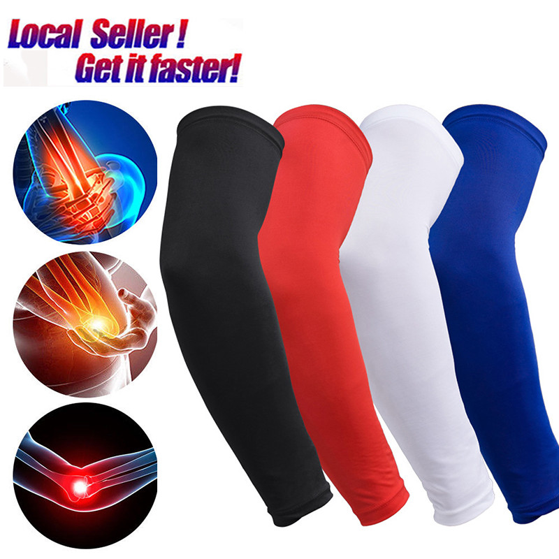 Elbow Compression Sleeve Support Brace Arm Arthritis Pain Relief Sports Protect