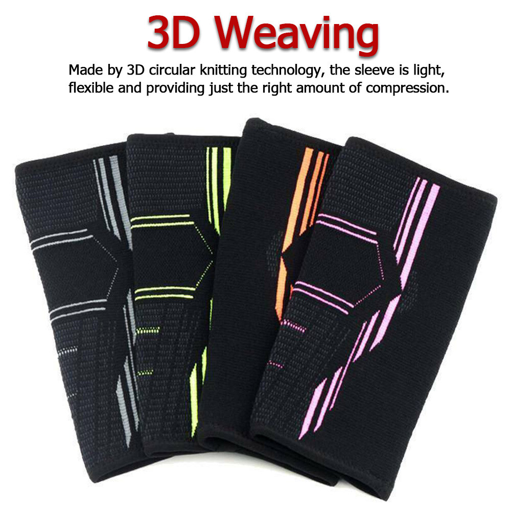 Copper Elbow Brace Support Compression Sleeve Arthritis Tendonitis Joint Straps