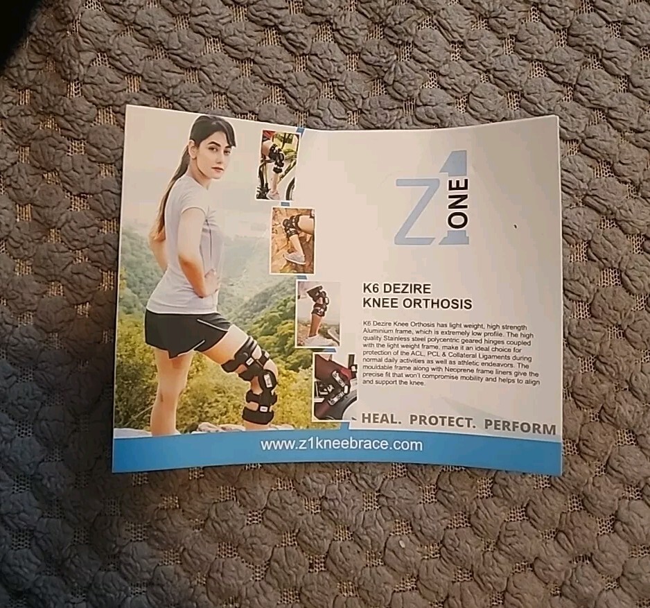 Z1 K6 Hinged Dezire Knee Orthosis Brace Support for Arthritis Pain And More