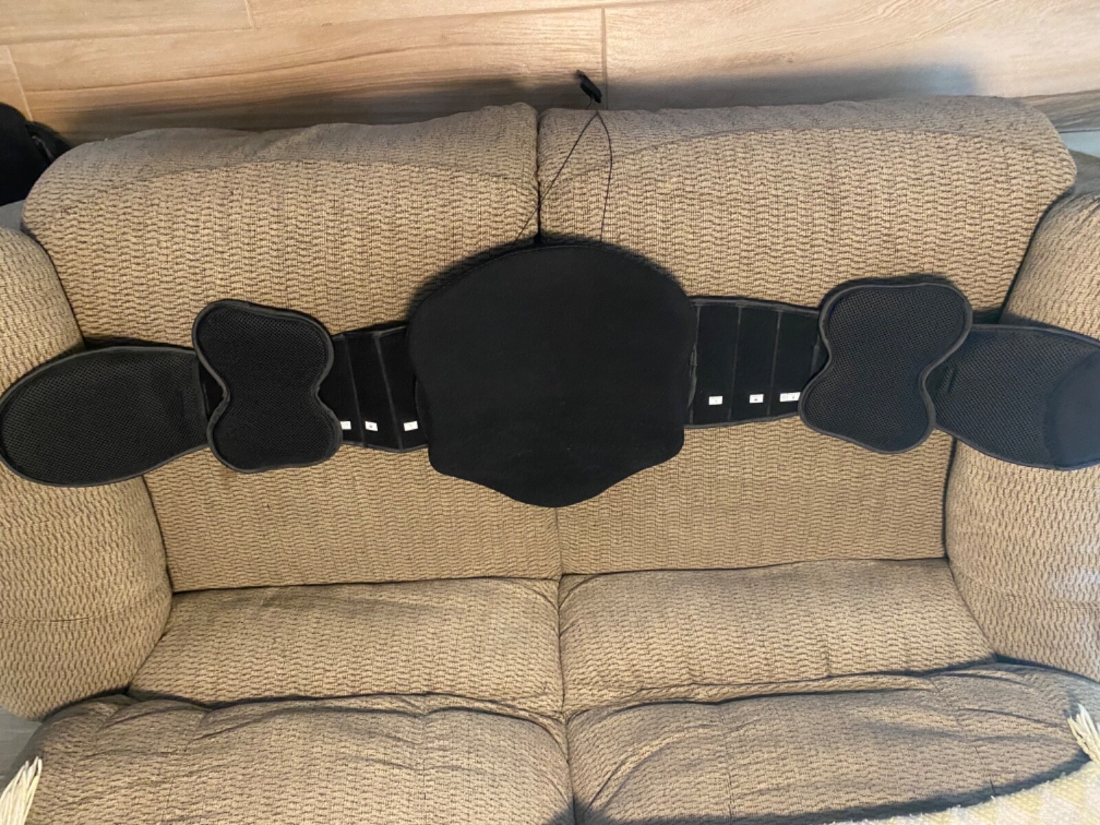 Adjustable Back Brace Adjusts from Small-Medium and Large NEVER USED