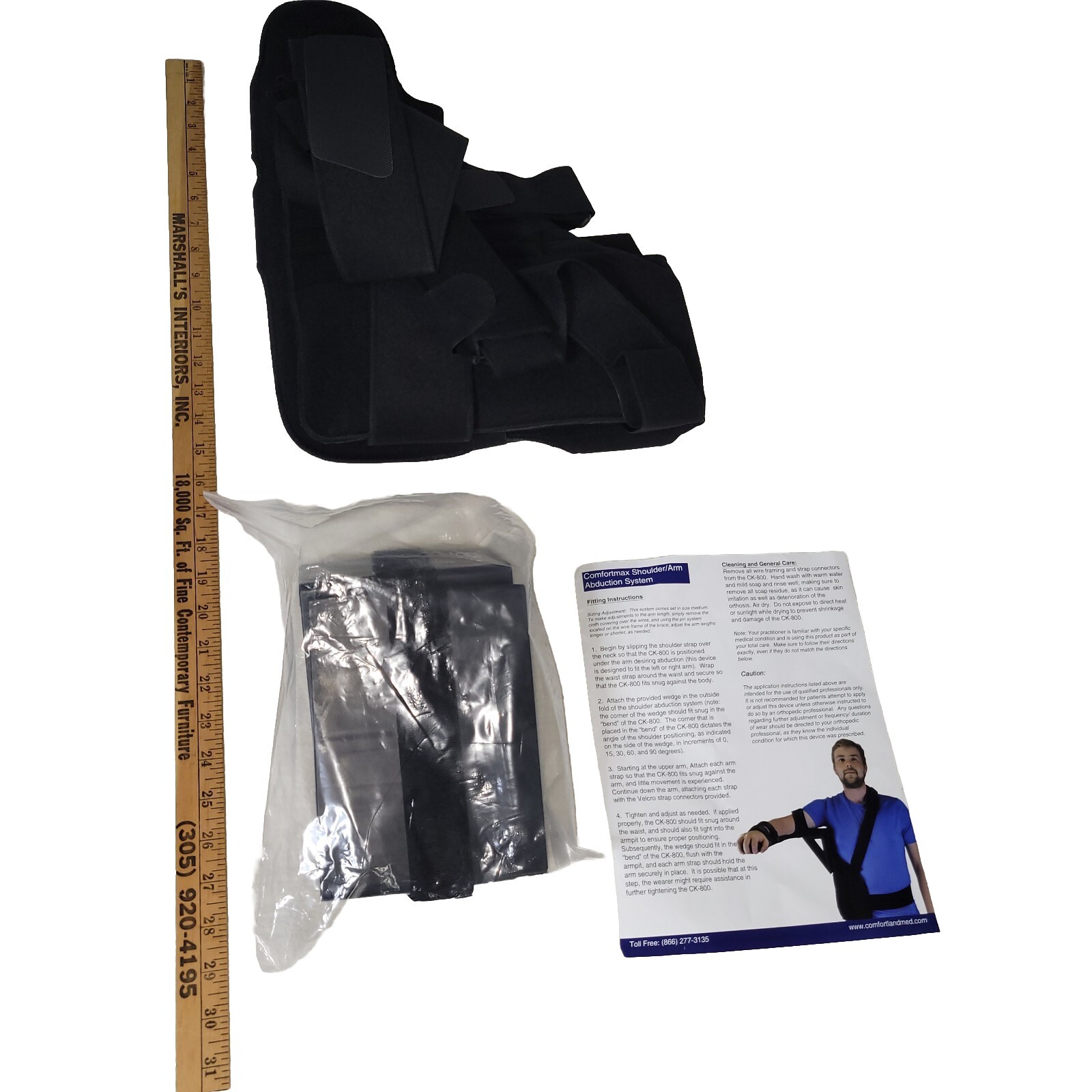 Shoulder Abduction Stabilizer Brace System PDAC L3960 – Stabilize Shoulder