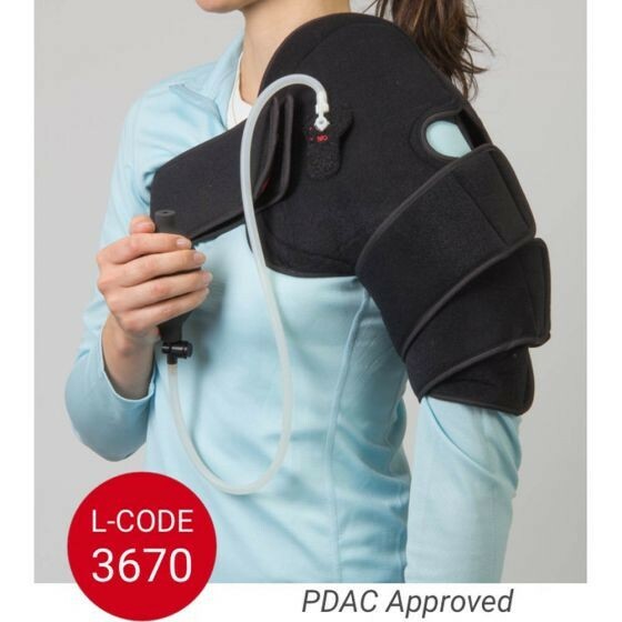 Brand ThermoActive Compression Therapy Shoulder SupportNew No gel