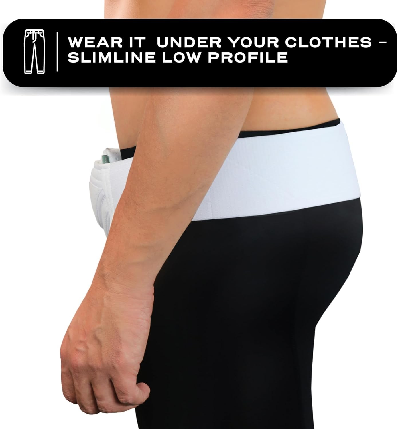 Abdomencare Inguinal Hernia Support Belt for Men & Women S/M (30 – 44 IN)