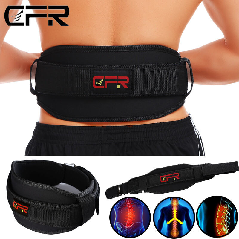 CFR Waist Brace Lower Back Lumbar Support Belt Strap Spine Pain Relief Unisex IA