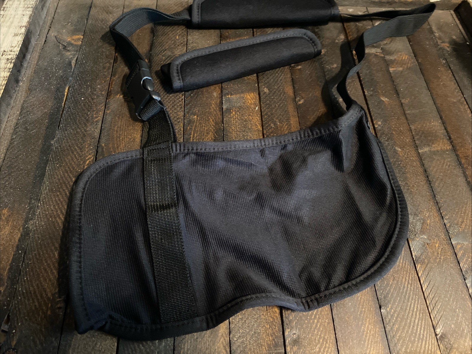 Kids Arm Sling Sz S Black Breathable Fabric Shoulder Immobilizer
