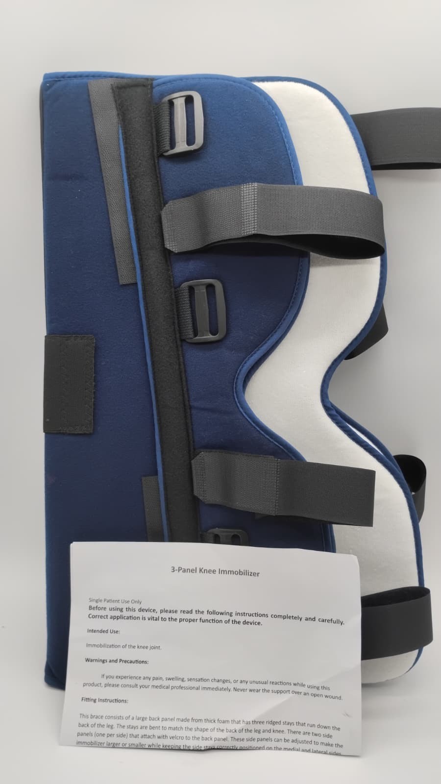 United Ortho 61020 3 Panel Knee Support 20 Inch Adjustable