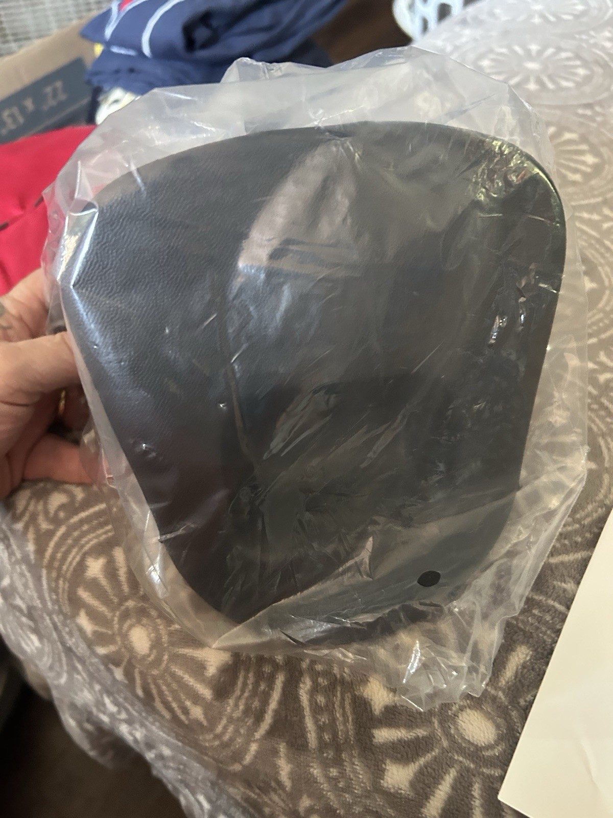 C-Shape Cervical Neck Traction Device Pillow, Black, One Size