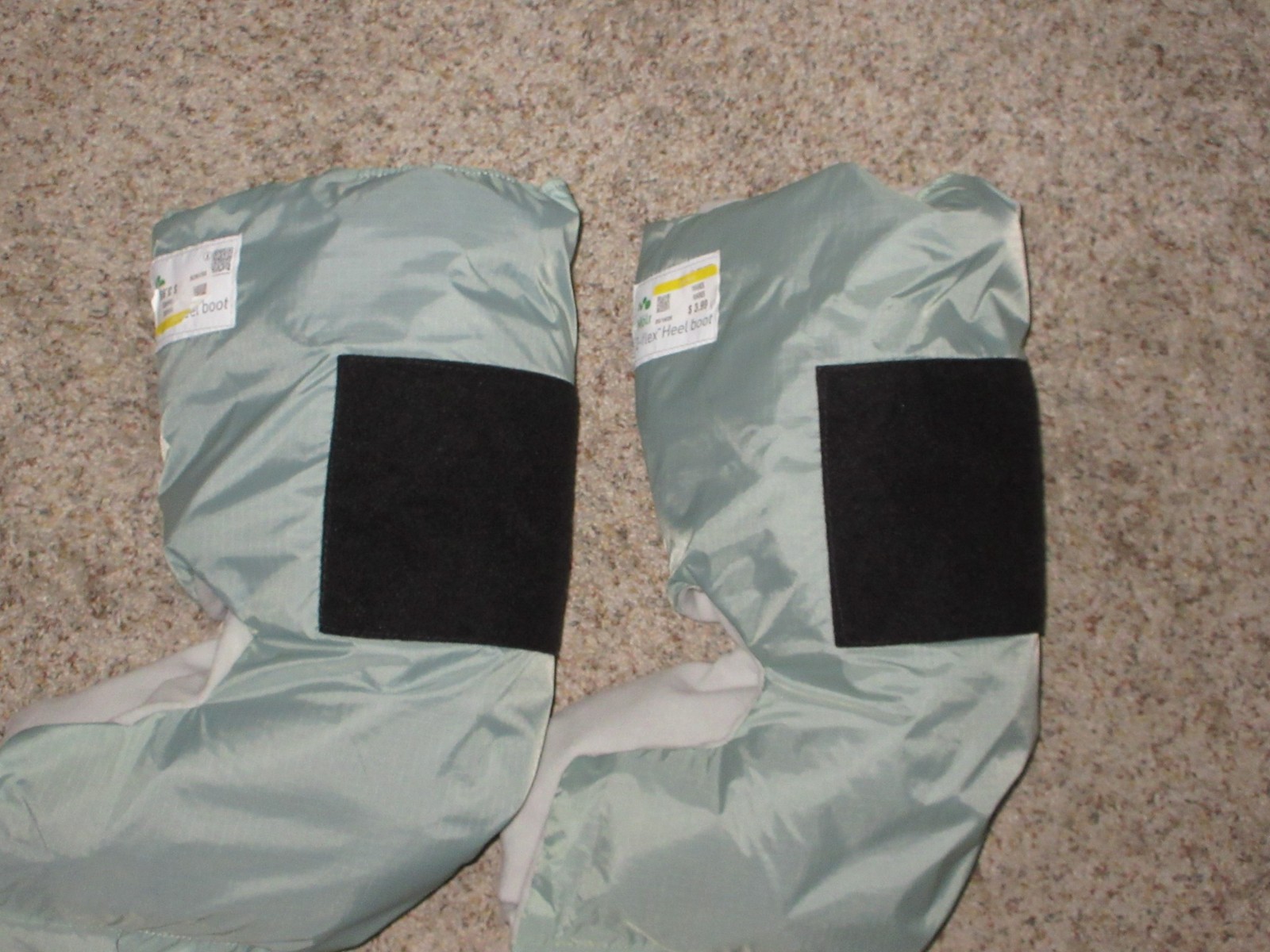 Molnlycke Z-Flex Heel Protection Fluidized Blue Fleece Heel Boot Set Of 2