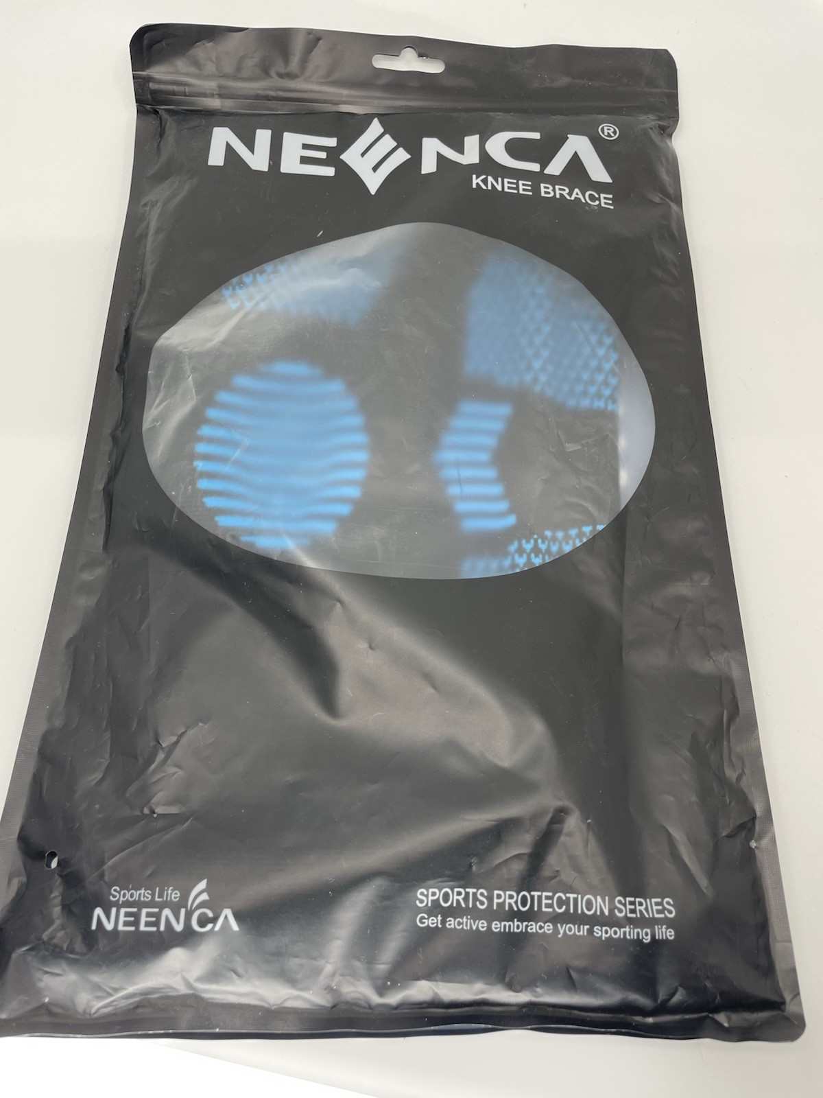 NEENCA Knee Brace Sports Protection Series Black Teal Blue NEW XL