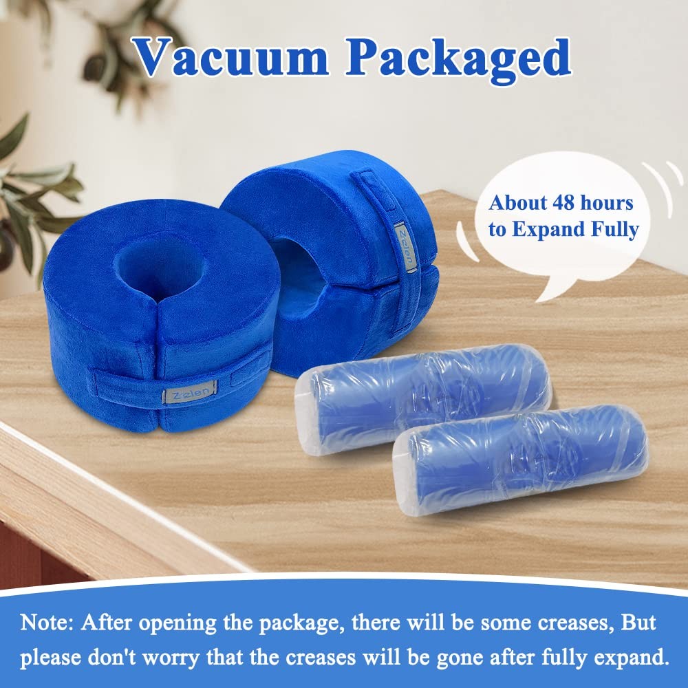 Foot Elevation Pillows Ankle Wedge Foot Support Pillow Heel Protectors for Pr…