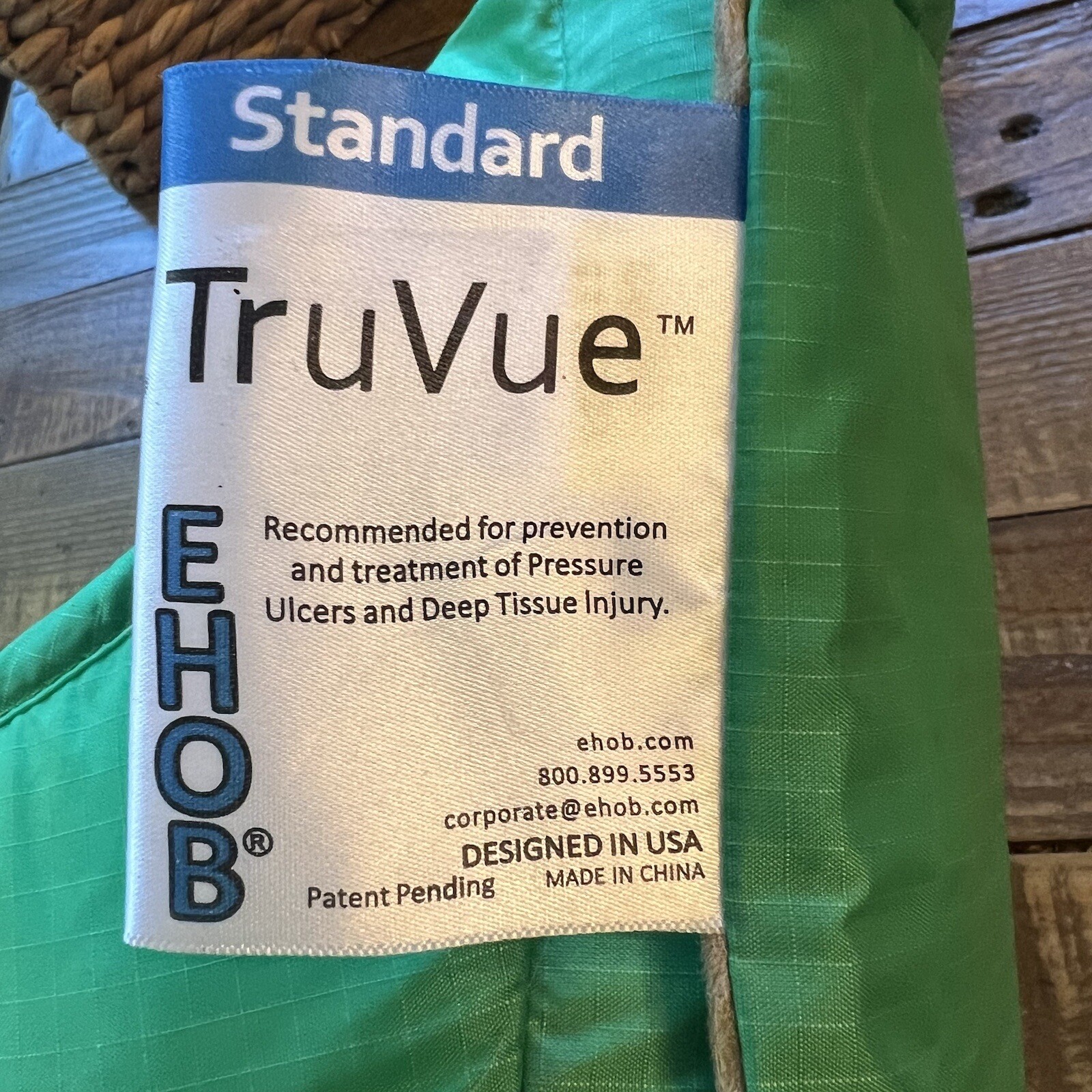 EHOB TruVue Standard Heel Protector with Wedge – Pressure Ulcers Tissue Injury