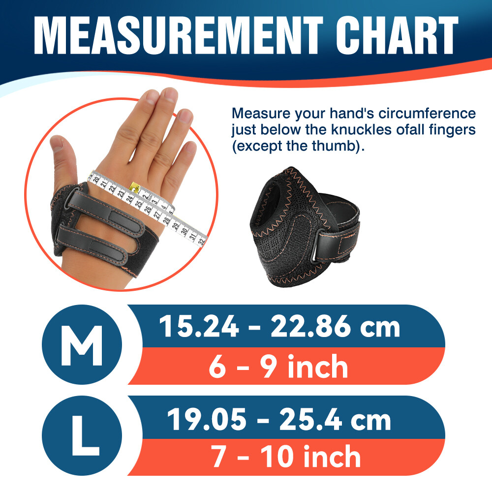 CMC Thumb Wrist Brace Support Fortemotus Spica Splint Arthritis Pain Relief