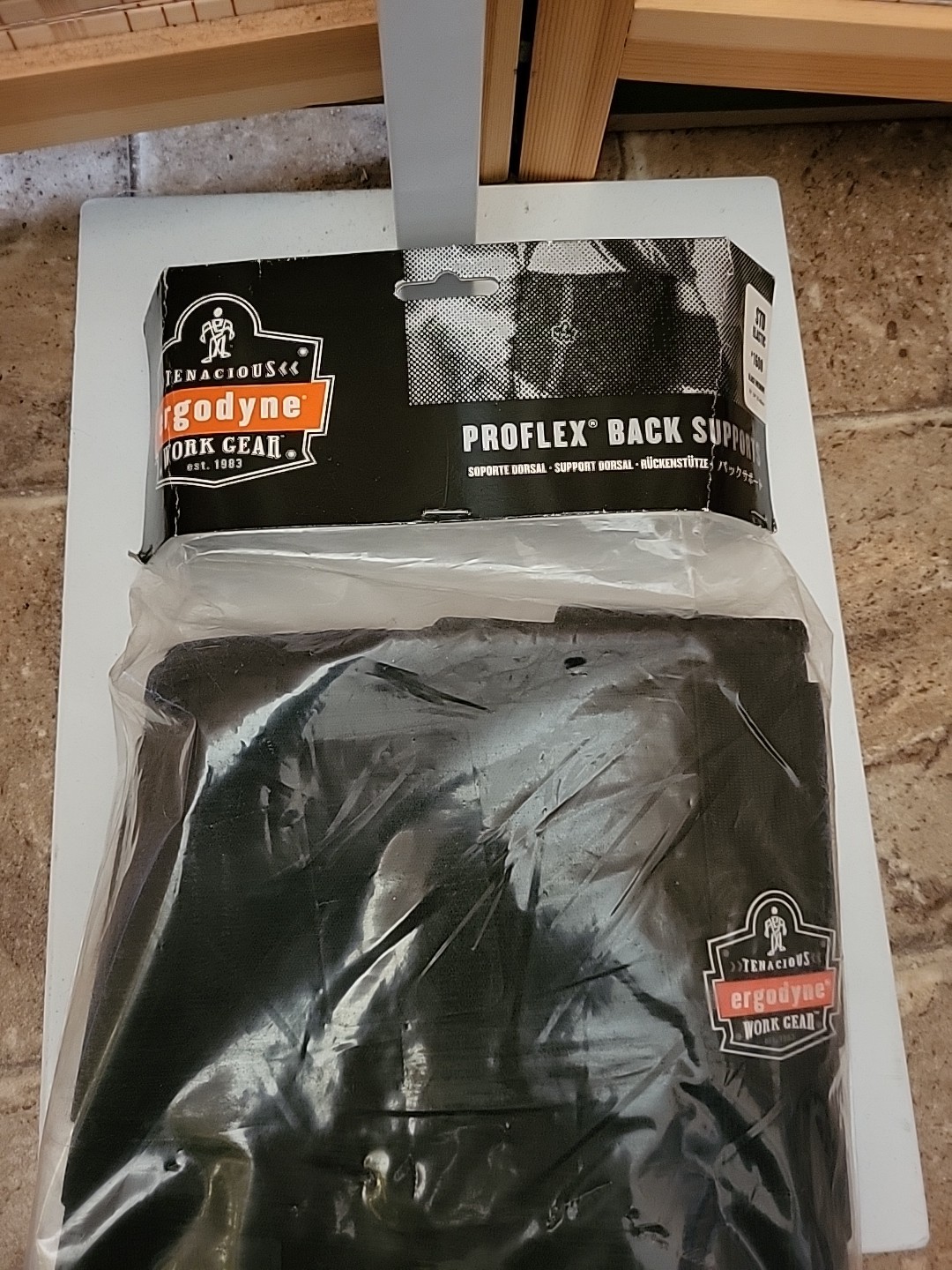 Ergodyne Proflex Tenacious Work Gear Back Support Size Medium Econ 1600 Elastic